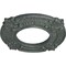 Ekena Millwork Benson Ceiling Medallion (Canopies up to 4 1/8"), 9"OD x 4 1/8"ID x 5/8"P, Athenian Green Crackle CM09BNAGC - alternate 5